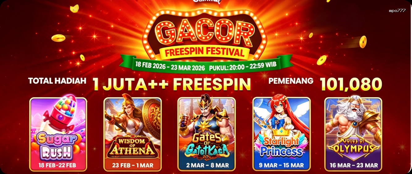 Login mpo777 Sekarang Bonus Melimpah